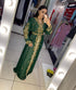 Green Georgette Beadswork Kaftan