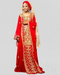 Red Georgette Aari work Kaftan