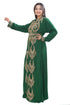 Dubai Moroccan Kaftan Arabic Abaya Hand Beaded Caftan Wedding Stylish Jalabiya Women Dress...