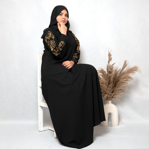 Black Wedding Abaya for Women