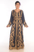 Fancy Popular Modern Kaftan Farasha Maxi Zari Work Vary Fancy Abaya Dress
