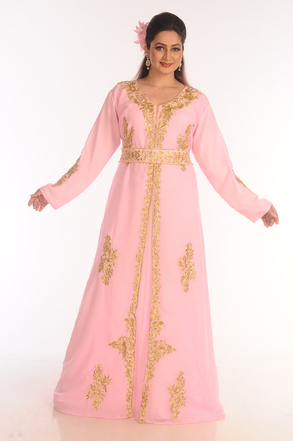 Shop Ethnic Maxi Abaya Moroccan Islamic Kaftan Beach Fancy Modern Floor Length Bell Sleeve For Women Dress