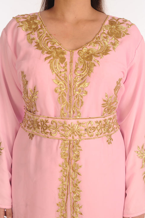 Shop Ethnic Maxi Abaya Moroccan Islamic Kaftan Beach Fancy Modern Floor Length Bell Sleeve For Women Dress