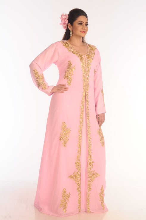 Shop Ethnic Maxi Abaya Moroccan Islamic Kaftan Beach Fancy Modern Floor Length Bell Sleeve For Women Dress
