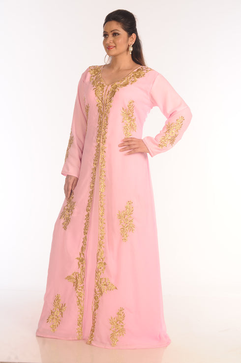Shop Ethnic Maxi Abaya Moroccan Islamic Kaftan Beach Fancy Modern Floor Length Bell Sleeve For Women Dress