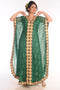 Royal Ethnic Maxi Abaya Moroccan Islamic Kaftan Beach Fancy Modern Floor Length Bell Sleeve For Women Dress