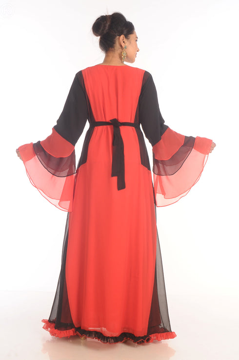 Popular Modern Kaftan Farasha Maxi Zari Work Vary Fancy Abaya Dress