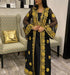 Black Georgette Aari Work Kaftan