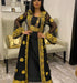 Black Georgette Aari Work Kaftan
