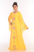 Royal Ethnic Maxi Abaya Moroccan Islamic Kaftan Beach Fancy Modern Floor Length Long Sleeve For Women Dress