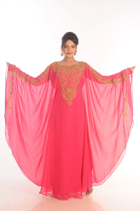 Royal Moroccan Dubai Black Velvet Kaftan Jalabiya Abaya Caftan Wedding Gown Party Wear Dress