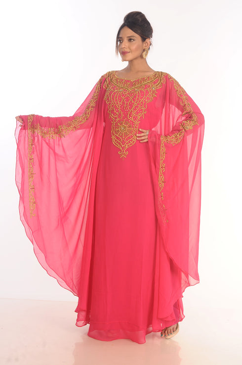 Royal Moroccan Dubai Black Velvet Kaftan Jalabiya Abaya Caftan Wedding Gown Party Wear Dress