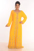 Dubai Moroccan Kaftan Farasha Abaya Maxi Modern Fancy Floor Length Dress