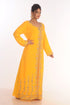 Dubai Moroccan Kaftan Farasha Abaya Maxi Modern Fancy Floor Length Dress