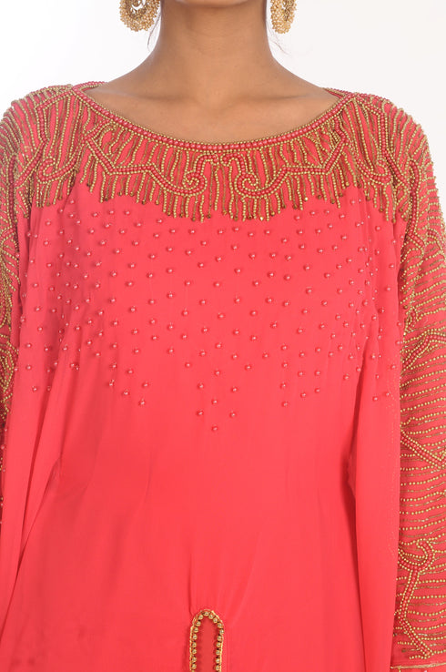 SALE !! Moroccan Islamic Dubai Kaftan Beach Abaya Fancy Modern Floor Length Long Sleeve For Women Dress