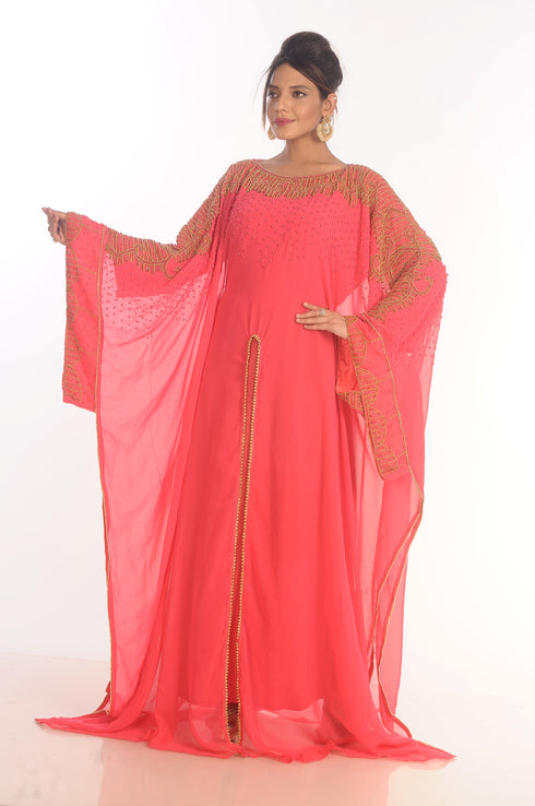 SALE !! Moroccan Islamic Dubai Kaftan Beach Abaya Fancy Modern Floor Length Long Sleeve For Women Dress