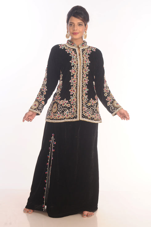 SALE !! Dubai Moroccan Islamic Kaftan Beach Abaya Fancy Modern Floor Length Long Sleeve For Women Dress