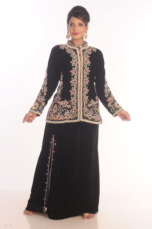 SALE !! Dubai Moroccan Islamic Kaftan Beach Abaya Fancy Modern Floor Length Long Sleeve For Women Dress