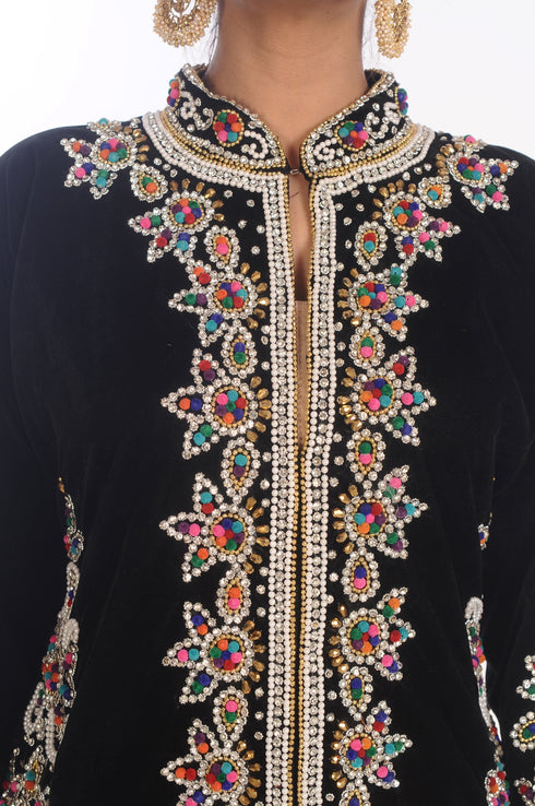 SALE !! Dubai Moroccan Islamic Kaftan Beach Abaya Fancy Modern Floor Length Long Sleeve For Women Dress