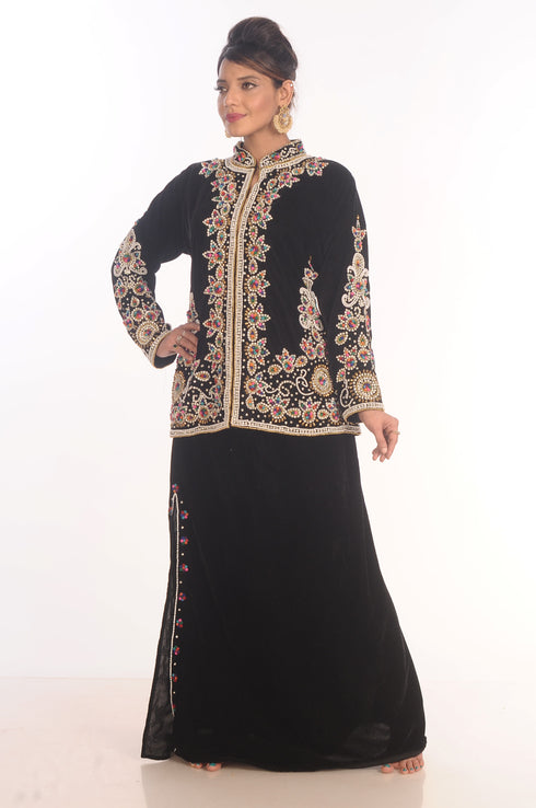 SALE !! Dubai Moroccan Islamic Kaftan Beach Abaya Fancy Modern Floor Length Long Sleeve For Women Dress