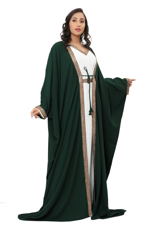 SALE Ethnic Royal Modern Dubai Moroccan Arabic Party Wear Kaftan Takshita Wear Dress