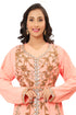Sale!! Royal Evening Moroccan Dubai Crystal Glass Stones Unique Kaftan African Gold Work Dress