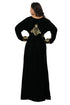 SALE New Morocco Wedding Velvet Dress Kaftan Farasha Abaya Very Long Gown