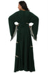 SALE Abaya Dress Kaftan Sequins Work Dubai Farasha Abaya Islamic Clothing Very Long Gown