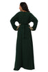 SALE!! Wedding Velvet Dress Islamic Abaya Ari Embroidery Work Kaftan Abaya Party Wedding Women Dress