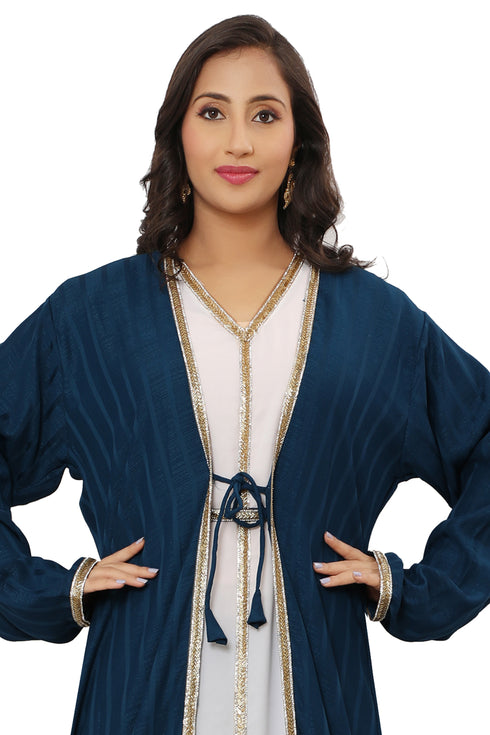 SALE New Moroccan Dubai Kaftans Farasha Abaya Very Long Gown