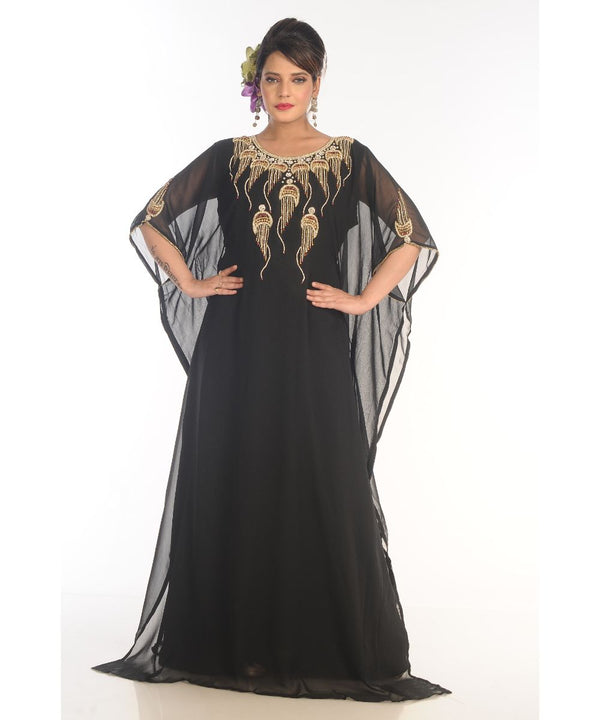Beautiful Moroccan Islamic Wedding Gown Party Wear Gown For Women