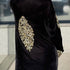 Black velvet Beaded Kaftan