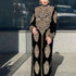 Black velvet Beaded Kaftan