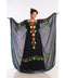 Black Georgette Embroidered Zari Work Islamic Kaftans
