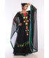 Black Georgette Embroidered Zari Work Islamic Kaftans