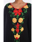 Black Georgette Embroidered Zari Work Islamic Kaftans
