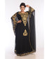 Black Georgette Embroidered Zari Work Islamic Kaftans
