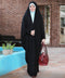 Premium Irani or Iraqi Chadar or Abaya Nida Plain Black basic Sleeves