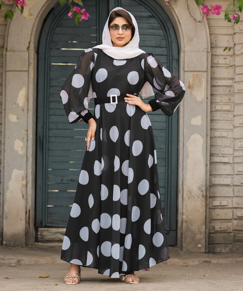 Abaya Georgette Dress for Women & Girl's Abaya Casual Wear