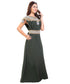 Olive Georgette Embroidered Zari Work Islamic Kaftan