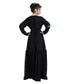 Black Georgette Embroidered Zari Work Islamic Kaftan