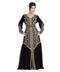 Black Georgette Embroidered Zari Work Islamic Kaftan