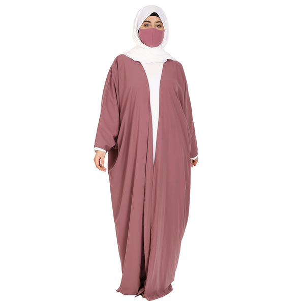 Two Pieces Set Of Inner Abaya & Open Kaftan