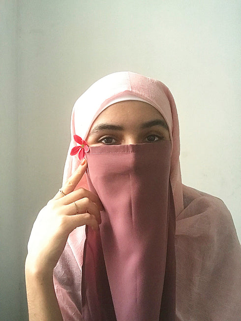 Four Multicolor Kashibo Niqab Combos