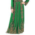 Dark green color luxurious full sleeves Handmade Moroccan Kaftan with Sun-proof hijab.