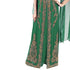 Dark Green color luxurious Long Sleeves Handmade Moroccan Kaftan Embroidered zari work hijab