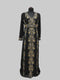 Black luxurious Full Sleeves Moroccan Kaftan.