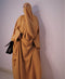 Light Orange Plain Kashibo Jibab