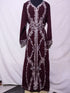 Brown Zari & Hand work Georgette Morocco style Kaftan wedding wear