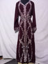 Brown Zari & Hand work Georgette Morocco style Kaftan wedding wear